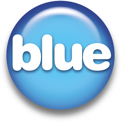 Blue support services logo